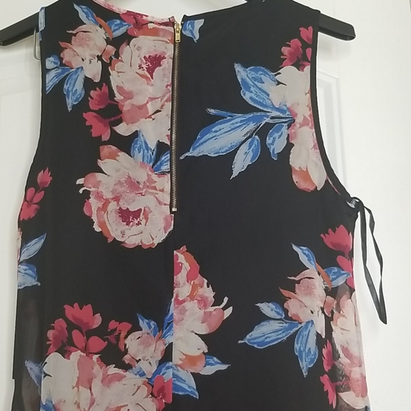 NYCC Floral Chiffon Dress 10 - Picture 6 of 8